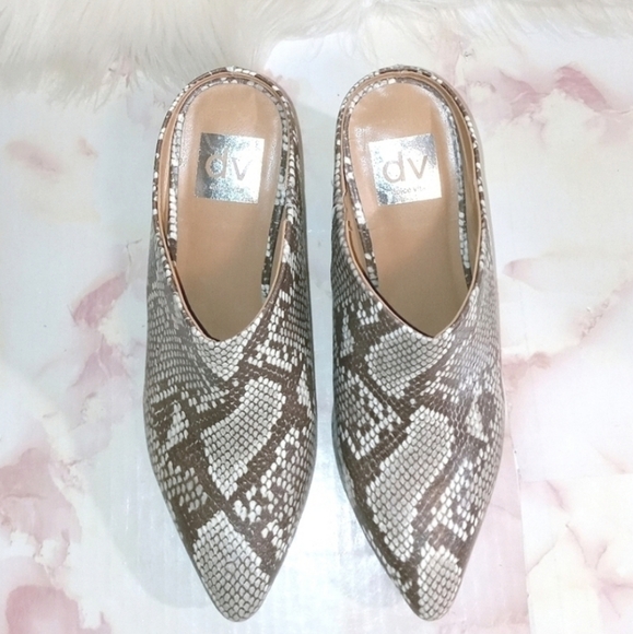 Dolce Vita Animal Print Heels Size 6.5 - Picture 3 of 8